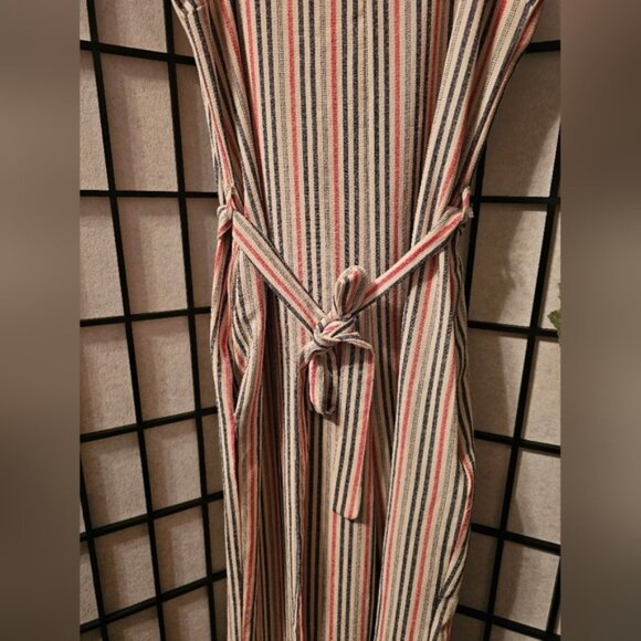 Monteau Striped Multicolor Women's Jumpsuit - Picture 2 of 5